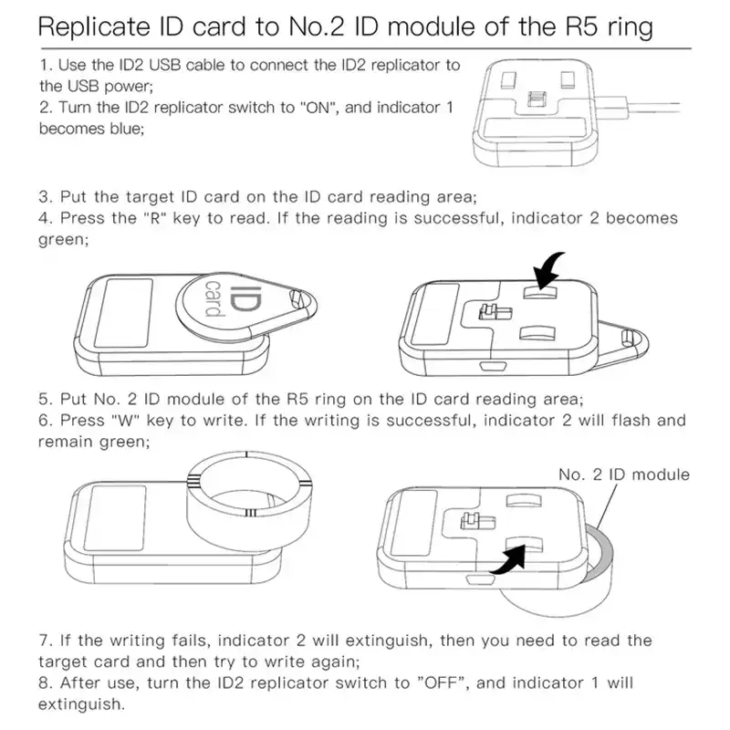 همسان ساز حلقه هوشمند جکوم مدل JAKCOM CDS Replicator For R5 Smart Ring